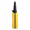 Picture of Empty pendant control station, Harmony XAC, plastic, yellow, 2 cut outs