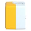 Picture of Harmony XALD XALK, Empty enclosure, plastic, yellow lid for push button 22mm, 1 cut out