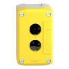 Picture of Harmony XALD XALK, Empty control station, plastic, yellow, 1 cut-out, unmarked, UL/CSA certified