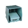 Picture of Single foot switch, Harmony XPE, metal, blue, with cover, 2 steps, 2 contacts 1NC+NO, IP66