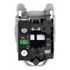 Picture of Selector switch flush mounted, Harmony XB4, metal, black, 30mm, 2 positions, stay put, 1NO