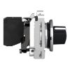 Picture of Selector switch flush mounted, Harmony XB4, metal, black, 30mm, 2 positions, stay put, 1NO