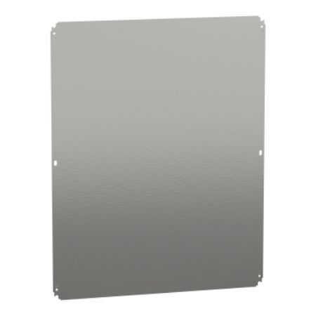 Picture of Plain mounting plate H1000xW800mm Galvanised sheet steel Reversible dimension