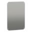 Picture of Plain mounting plate H600xW400mm made of galvanised sheet steel