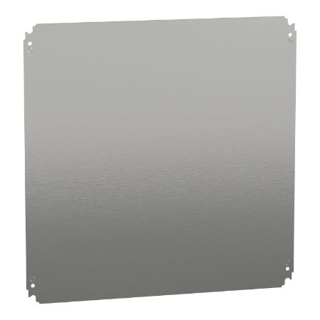 Picture of Plain mounting plate H600xW600mm made of galvanised sheet steel
