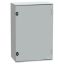Picture of Thalassa, Wall mounted polyester enclosure, Thalassa PLM, plain door, 647x436x250mm, IP66, IK10, RAL 7035