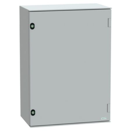 Picture of Thalassa, Wall mounted polyester enclosure, Thalassa PLM, plain door, 747x536x300mm, IP66, IK10, RAL 7035