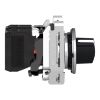 Picture of Selector switch flush mounted, Harmony XB4, metal, black, 30mm, 2 positions, stay put, 1NO+1NC