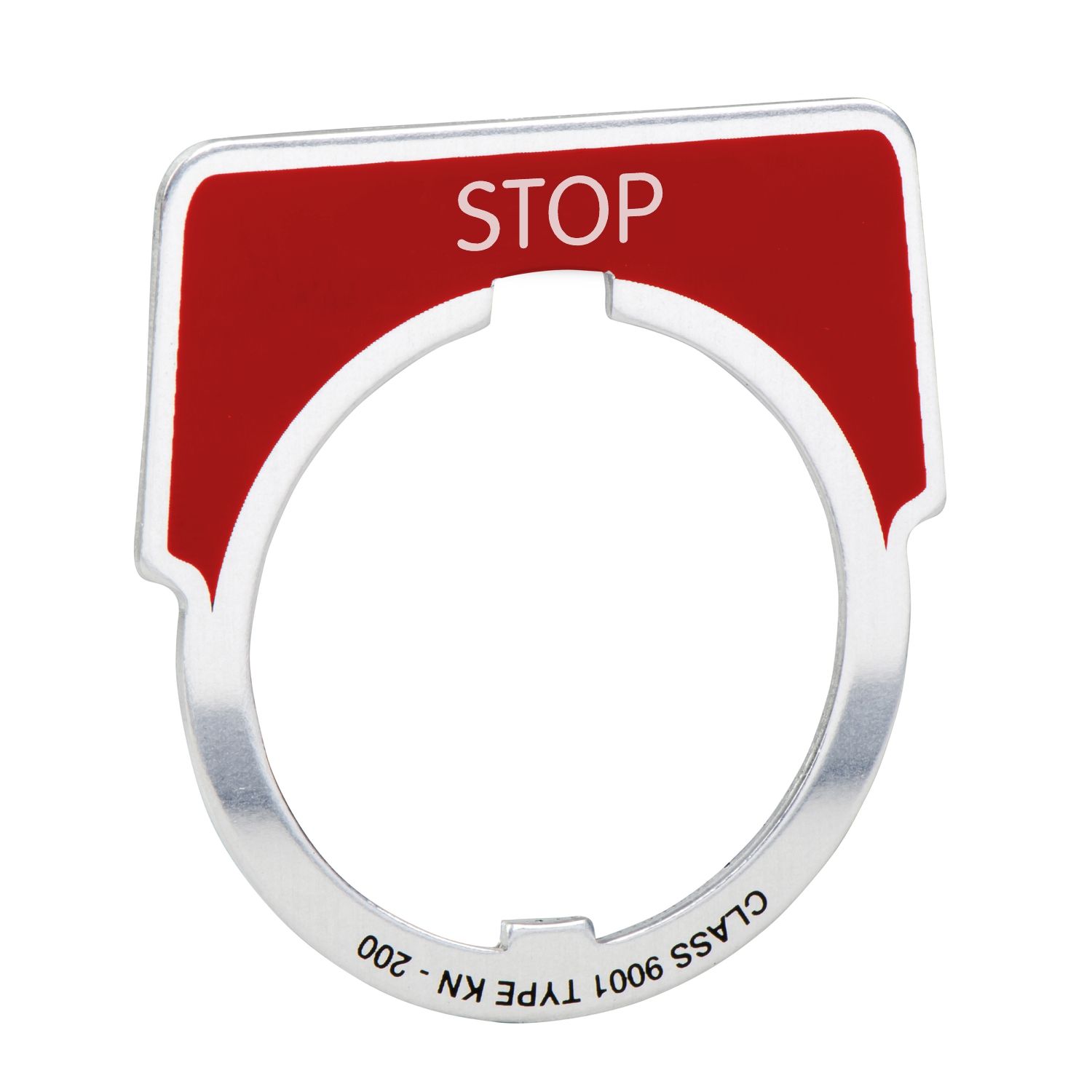 Picture of Legend, Harmony 9001K, Harmony 9001SK, 30mm, aluminium, black with silver letters,40x43mm, marking START