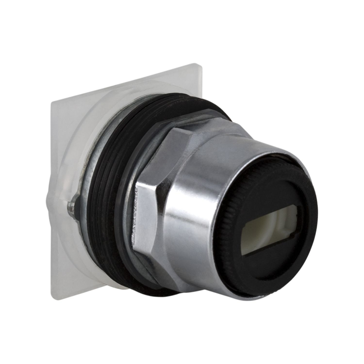 Picture of Selector switch head, Harmony 9001K, metal, without handle, 30mm, 3 positions, return both sides to center