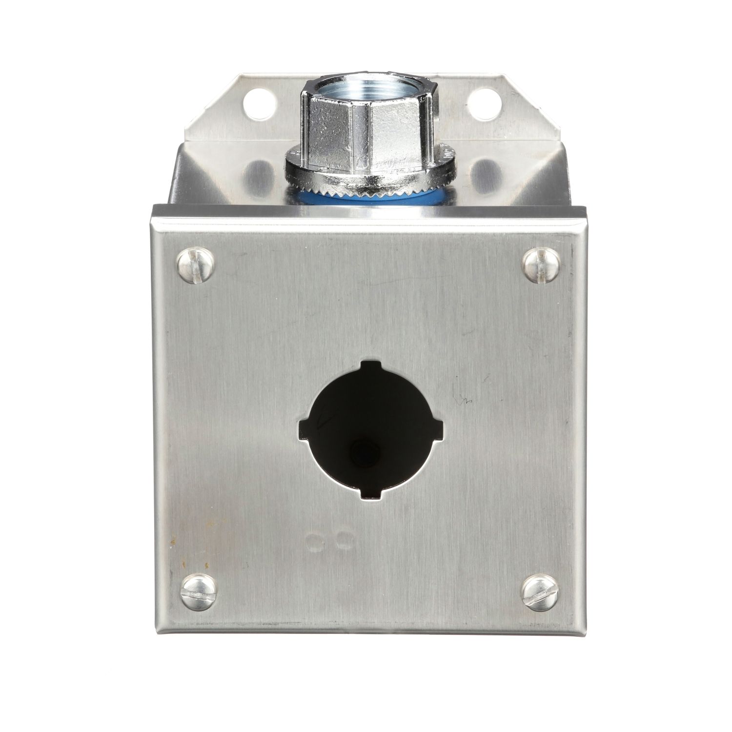 Picture of Empty enclosure control station, Harmony 9001K, Harmony 9001SK, stainless steel, 1 cut out, 30mm
