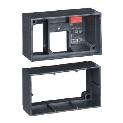 Picture of escutcheon with collar for Vigi module, drawout ComPact NSX100 to NSX630, IP40