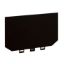 Picture of Rear insulation screens, ComPacT NSX100/160/250, 4 poles, pitch 45mm, set of 2 parts