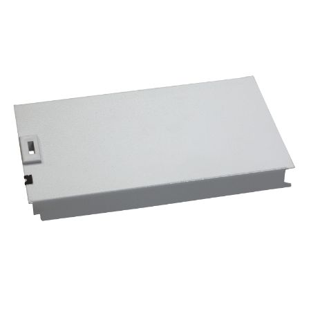 Picture of Plain metallic front plate, 40 modules, RAL 7035, H150xW800mm