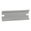Picture of Symmetrical DIN rail, H35xD7.5 mm Length: 97 mm, for boxes of 105 mm (Internal)