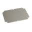 Picture of Mounting plate in galvanized steel, thickness 1.5 mm For boxes of H175W150 mm