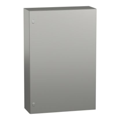 Picture of Spacial, Wall mounted enclosure, Spacial S3X, stainless steel 316L, plain door, 1200x800x300mm, IP66