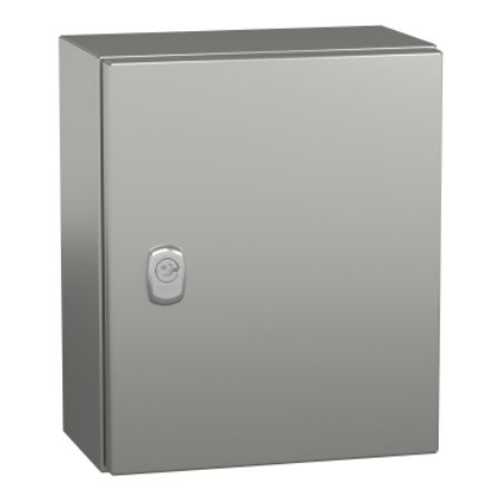 Picture of Spacial, Wall mounted enclosure, Spacial S3X, stainless steel 304L, plain door, 300x250x150mm, IP66