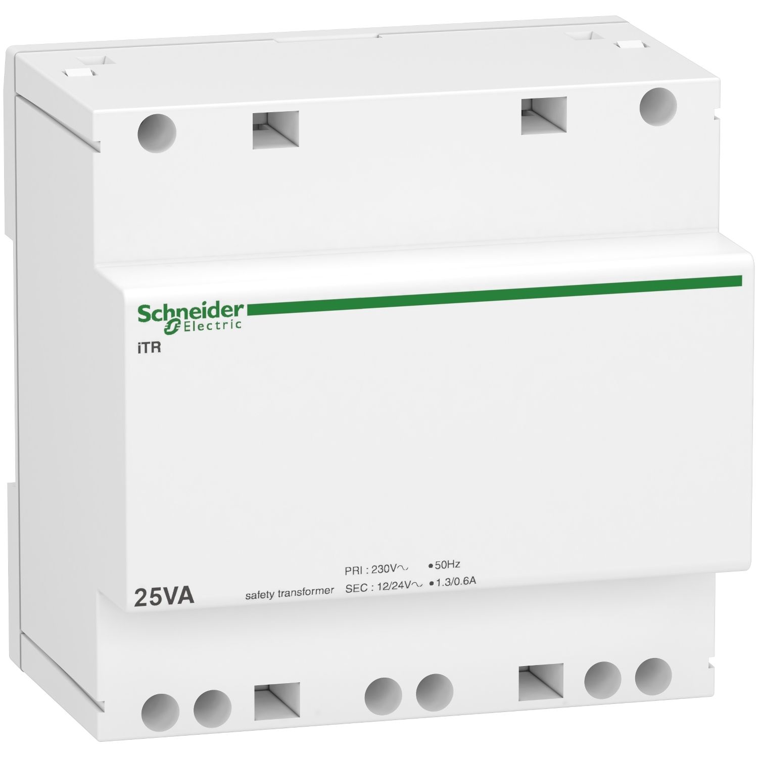Picture of modular safety transfomer iTR - 230 V 50..60 Hz - output 12..24 V - 25 VA