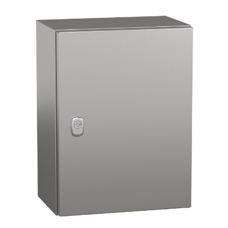 Picture of Spacial, Wall mounted enclosure, Spacial S3X, stainless steel 316L, plain door, 400x300x200mm, IP66