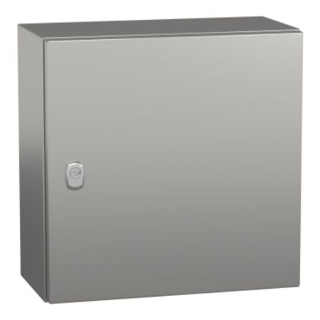 Picture of Spacial, Wall mounted enclosure, Spacial S3X, stainless steel 316L, plain door, 400x400x200mm, IP66