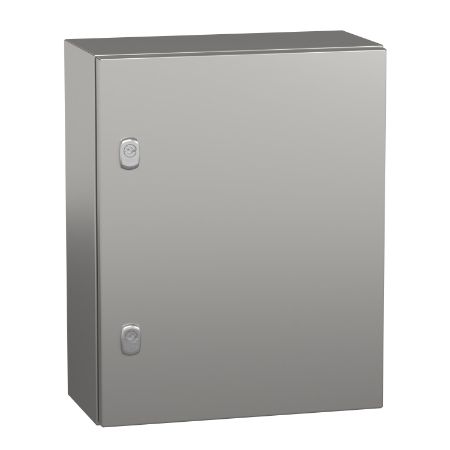 Picture of Spacial, Wall mounted enclosure, Spacial S3X, stainless steel 304L, plain door, 500x400x200mm, IP66