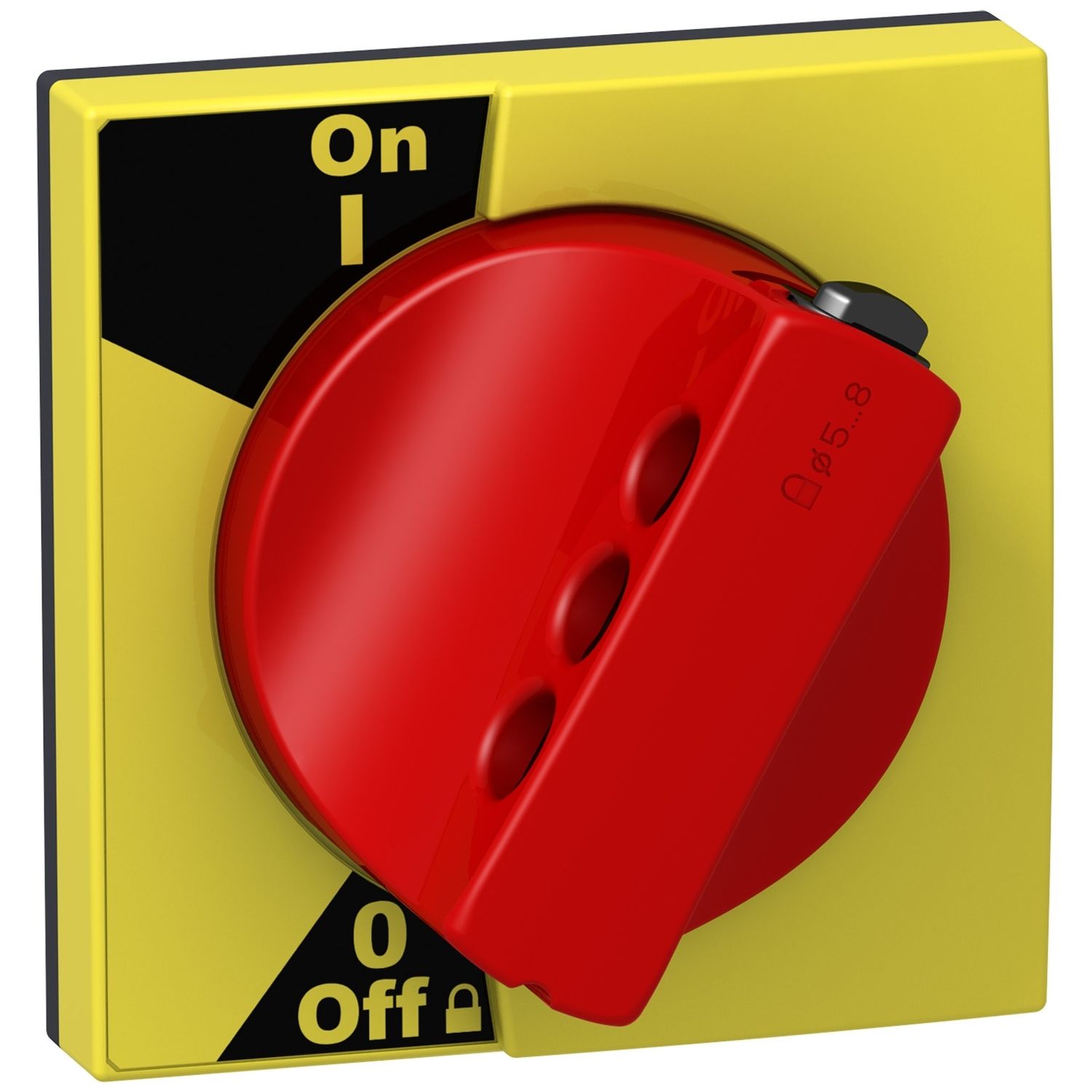 Picture of Rotary handle, Acti9 iC60, for iC60, red handle