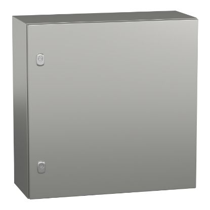 Picture of Spacial, Wall mounted enclosure, Spacial S3X, stainless steel 316L, plain door, 600x600x250mm, IP66