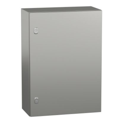 Picture of Spacial, Wall mounted enclosure, Spacial S3X, stainless steel 316L, plain door, 700x500x250mm, IP66