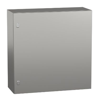 Picture of Spacial, Wall mounted enclosure, Spacial S3X, stainless steel 304L, plain door, 800x800x300mm, IP66