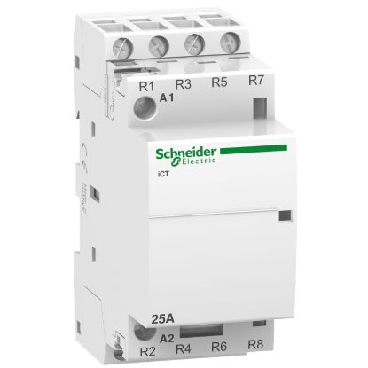 Picture of Contactor, Acti9, ICT 25A 4NC 220...240V 50Hz