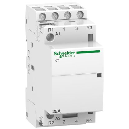 Picture of Contactor, Acti9, ICT 25A 2NO 2NC 220...240V 50Hz