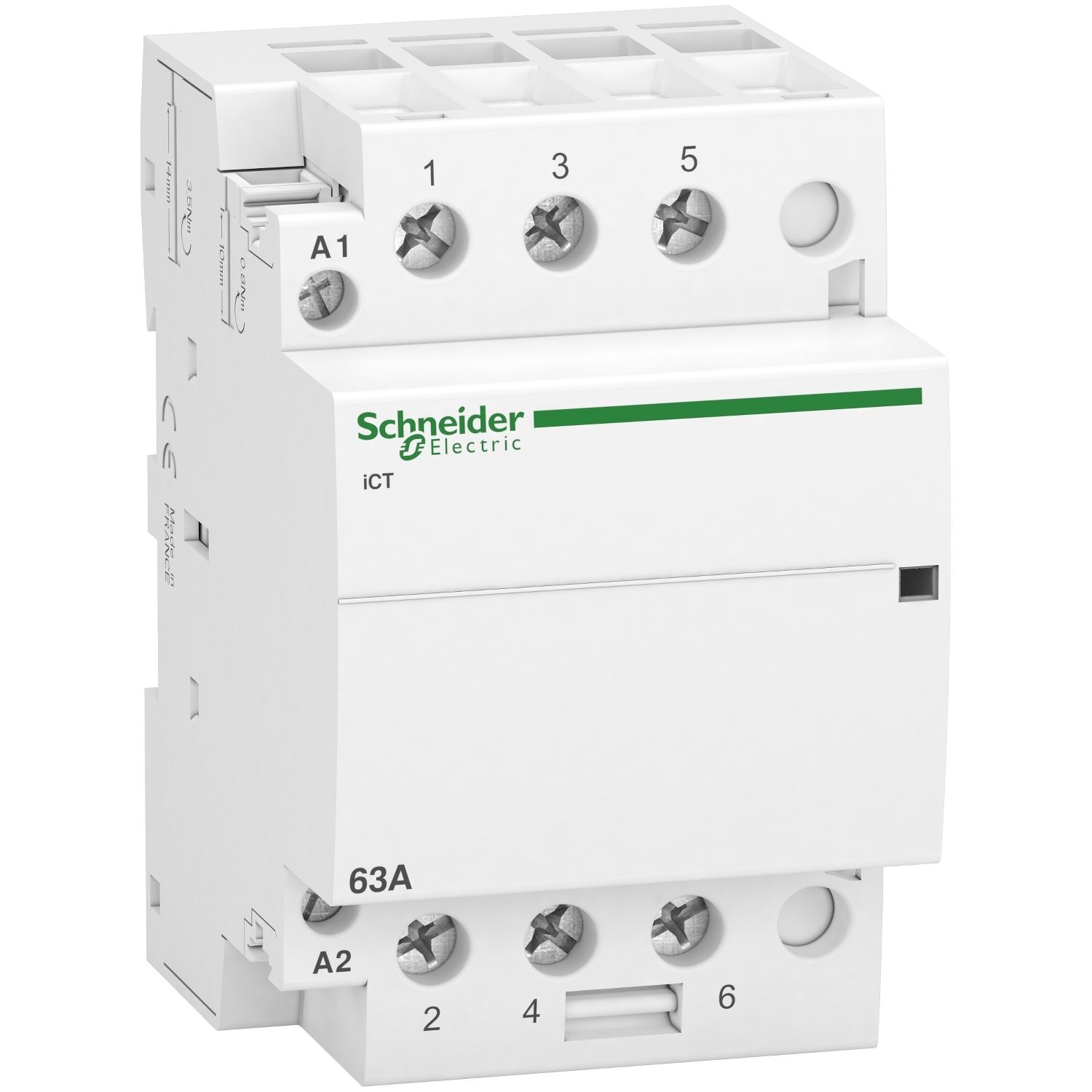 Picture of Contactor, Acti9, ICT 63A 3NO 220...240V 50Hz