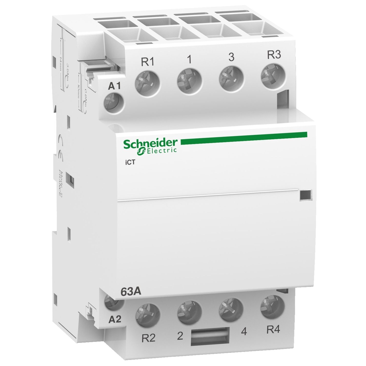 Picture of Contactor, Acti9, ICT 63A 2NO+2NC 220...240V 50Hz