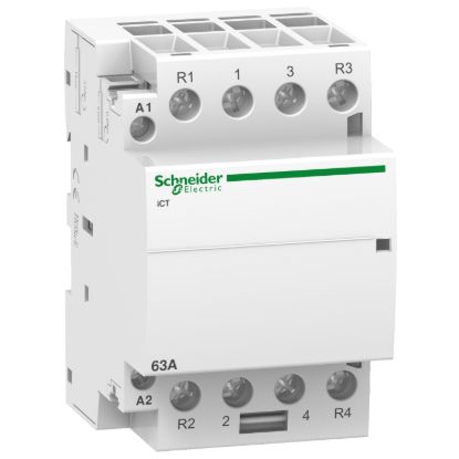 Picture of Contactor, Acti9, ICT 63A 2NO+2NC 220...240V 50Hz