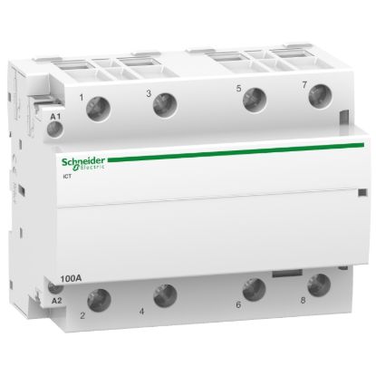 Picture of Contactor, Acti9, ICT 100A 4NO 220...240V 50Hz