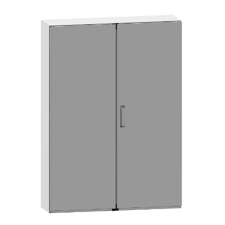 Picture of SMX 304L stainless monobloc enclosure, H2000xW1600xD600mm, Scotch Brite® finish.