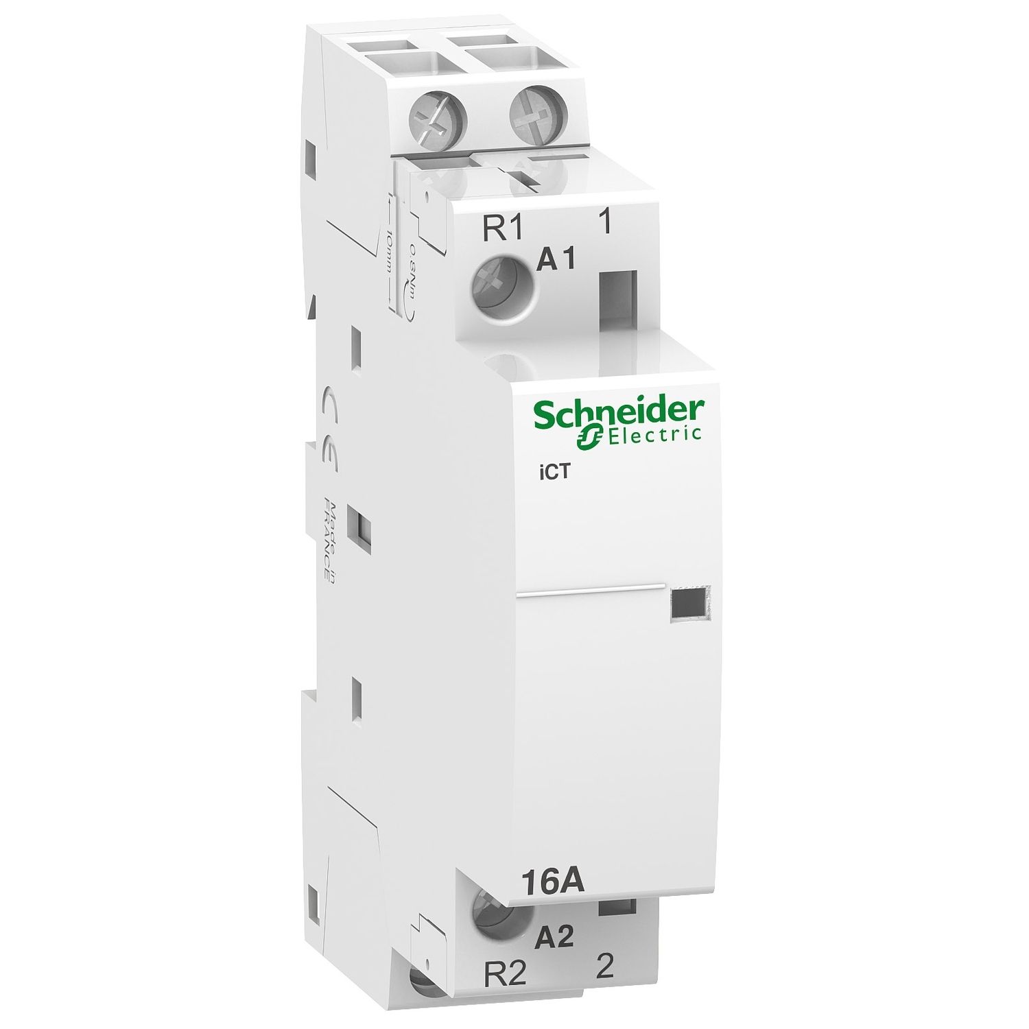 Picture of Contactor, Acti9, ICT 16A 1NO 1NC 230...240V 50Hz