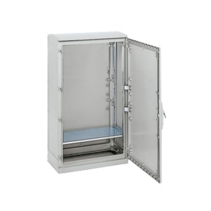 Picture of Set of 2 uprights for mount. hor.support plate or 19"chassis in PLAencl.H750mm