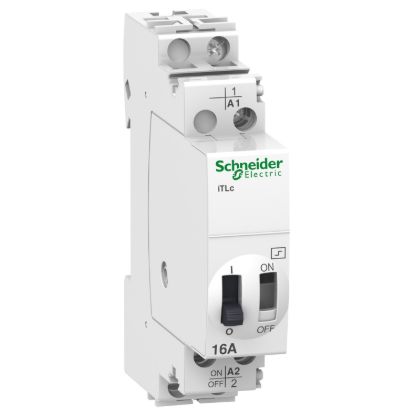 Picture of Impulse relay, Acti9, iTLc, 1P, 1NO, 16A, coil 230...240 VAC 50/60Hz