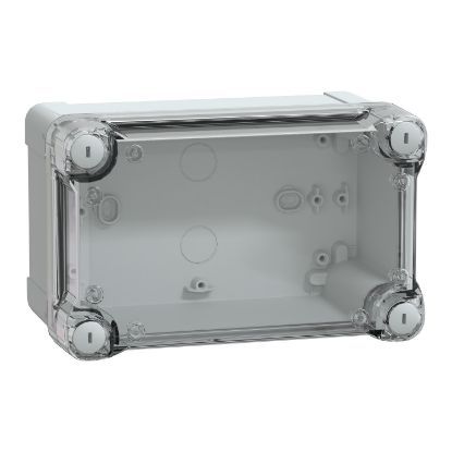 Picture of Thalassa, ABS box IP66 IK07 RAL7035 Int.H175W105D100 Ext.H192W121D105 Transp.cover H40