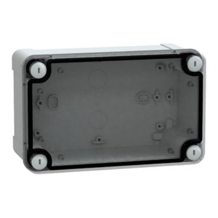 Picture of Thalassa, ABS box IP66 IK07 RAL7035 Int.H175W105D80 Ext.H191W121D87 Transp.cover H20