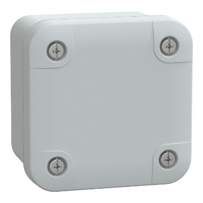 Picture of Thalassa, ABS box IP66 IK07 RAL7035 Int.H65W65D45 Ext.H74W74D56 Opaque cover H10