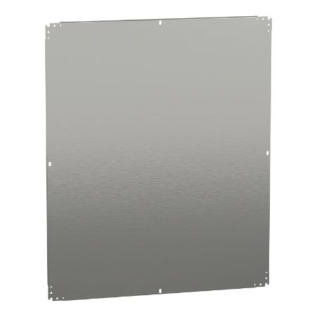 Picture of Plain mounting plate H1200xW1000mm Galvanised sheet steel Reversible dimension