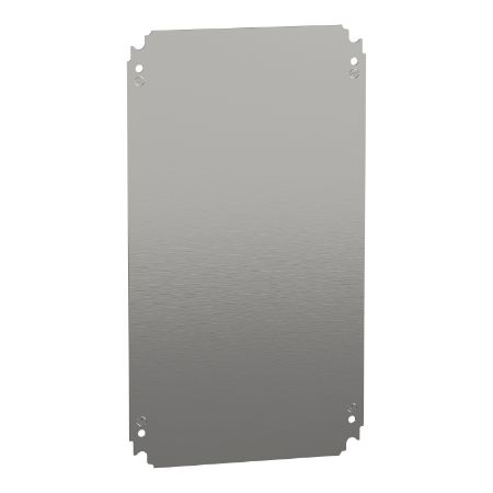 Picture of Plain mounting plate H500xW300mm made of galvanised sheet steel