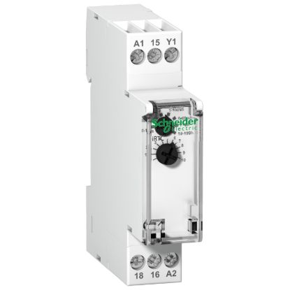 Picture of IRTC relay, Acti9, IRTC relay- delays de-energizing a load upon opening- 1 O/C, Uc 24-240VAC/24VDC