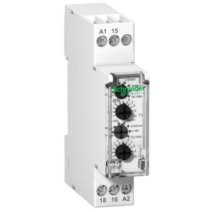 Picture of Blinking relay, Acti9, iRTL, 1C/O, Uc 24-240 VAC/24VDC