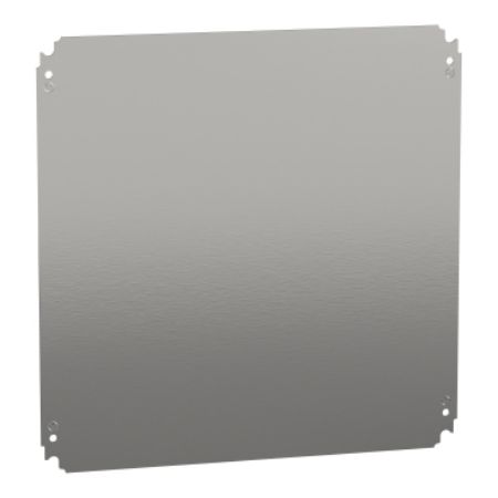 Picture of Plain mounting plate H500xW500mm made of galvanised sheet steel