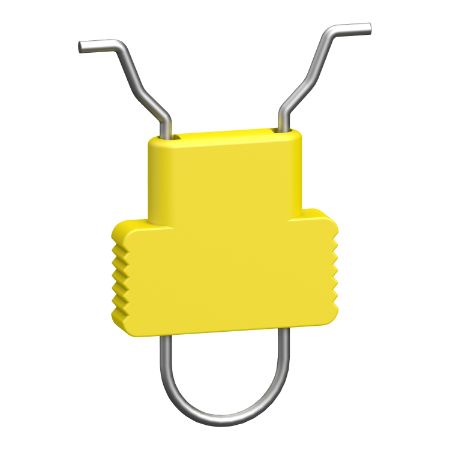 Picture of Acti9, Padlocking device, for Acti9 C120 MCB / C120NA-DC, set of 4