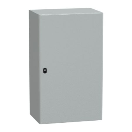 Picture of Spacial, Wall mounted steel enclosure, Spacial S3D, plain door, with mounting plate, 1000x600x400mm, IP66, IK10